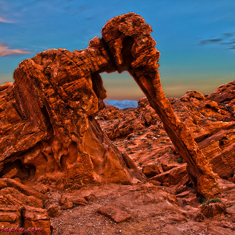 Trey Tomsik, Las Vegas Photographer-Elephant Arch HDR